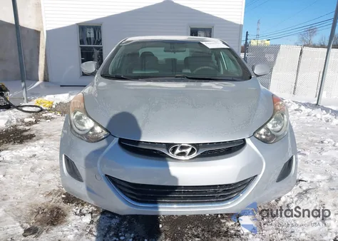 2012 Hyundai Elantra Gls z USA, uszkodzony, nr VIN 5NPDH4AEXCH068325